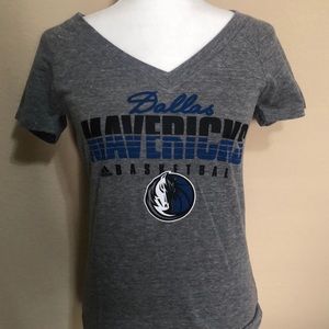 Women’s Gray Adidas Dallas Mavericks Basketball Shirt